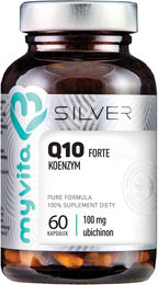 MyVita Coenzym Q10 Forte Ubiquinon 100 mg, 60 Kapseln, vegan und vegetarisch – Bild 1 von 1