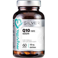 Produktbild von MyVita Coenzym Q10 Forte Ubiquinon 100 mg, 60 Kapseln, vegan und vegetarisch