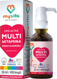 MyVita Immunity Multivitamin-Tropfen für Kinder und Erwachsene 30 ml – Bild 1 von 1