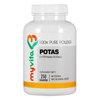 Produktbild von MyVita Kalium Citrat Pulver ohne Zusatzstoffe 250g