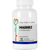 Produktbild von MyVita Magnesium Citrat Pulver Hochverdaulich 100g