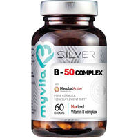 Produktbild von MyVita Mecobalactive Natural B Complex Vegan Vegetarische Kapseln 60 Stück