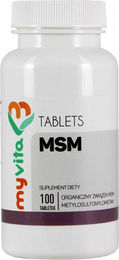 MyVita MSM Methylsulfonylmethan 500 mg Tabletten 100 Stück für Sportler und Senioren – Bild 1 von 1