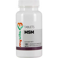Produktbild von MyVita MSM Methylsulfonylmethan 500 mg Tabletten 100 Stück für Sportler und Senioren