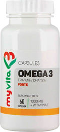MyVita Omega-3 Forte 1000 mg Kapseln 60 Stück – Bild 1 von 1