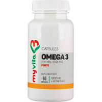 Produktbild von MyVita Omega-3 Forte 1000 mg Kapseln 60 Stück