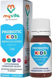 MyVita Probiotic Kids Probiotische Tropfen für Kinder ohne Zusatzstoffe 7ml – Bild 1 von 1