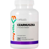 Produktbild von MyVita Schwarzkümmelöl Kapseln 125 mg 250 Stück