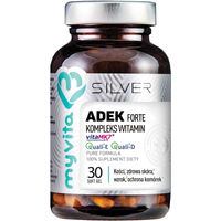Produktbild von MyVita Silver Adek Forte Vitamin Complex ohne Zusatzstoffe 30 Kapseln