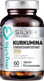 MyVita Silver Curcumin Extrakt Kapseln vegan 60 Stück – Bild 1 von 1