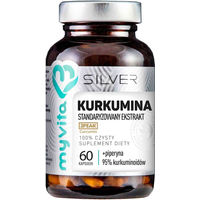 Produktbild von MyVita Silver Curcumin Extrakt Kapseln vegan 60 Stück