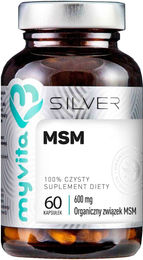 MyVita Silver MSM Schwefel Kapseln vegan 60 Stück – Bild 1 von 1