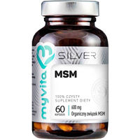 Produktbild von MyVita Silver MSM Schwefel Kapseln vegan 60 Stück