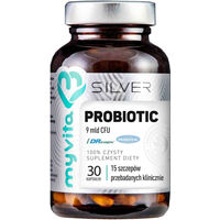 Produktbild von MyVita Silver Pure Probiotic Vegan 9 Milliarden KBE 30 Kapseln ohne Zusatzstoffe