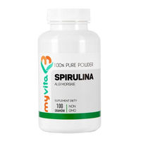 Produktbild von MyVita Spirulina Pulver 100g Vegan ohne Zusatzstoffe