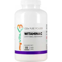 Produktbild von MyVita Vitamin C Pulver mit Ascorbinsäure 500g hochdosiert