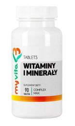MyVita Vitamin und Mineral Komplex Vegan 90 Tabletten – Bild 1 von 1