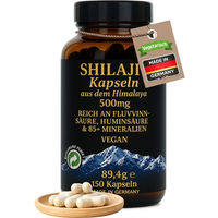 Produktbild von MyVitalityPlus Shilajit Mumijo Kapseln aus dem Himalaya 150 Kapseln laborgeprüft