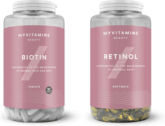 Myvitamins Biotin-Komplex und Retinol Bundle Tabletten für Erwachsene 30 Stück – Bild 1 von 1