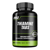 Produktbild von MZ-Store Thiamin Vitamin B1 100 mg vegane Tabletten 365 Stück