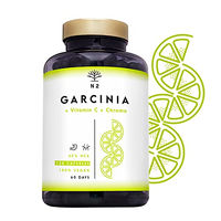 Produktbild von N2 Natural Nutrition Garcinia Cambogia mit Vitamin C und Chrom, hochdosiert, 120 Kapseln, vegan, glutenfrei und laktosefrei
