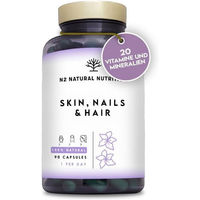Produktbild von N2 Natural Nutrition Skin Nails & Hair Kapseln mit Zink Biotin und Selen für Männer glutenfrei und laktosefrei
