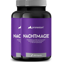 Produktbild von NACHTMAGIE® Magnesiumkomplex mit Magnesiumbisglycinat, Magnesiumtaurat und L-Tryptophan Kapseln