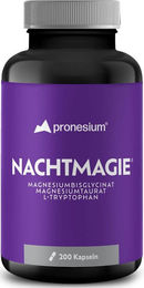 NACHTMAGIE® Magnesiumkomplex mit Magnesiumbisglycinat, Magnesiumtaurat und L-Tryptophan Kapseln – Bild 1 von 1