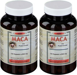 nakuto Maca 850 mg Bio Kapseln 240 Stück – Bild 1 von 1