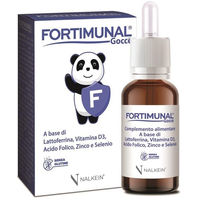 Produktbild von NALKEIN ITALIA Fortimunal Tropfen mit Folsäure glutenfrei 20 ml