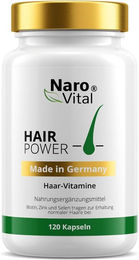 NaroVital Hair Power Haar-Vitamine mit Biotin, Zink und Selen vegan 120 Kapseln – Bild 1 von 6