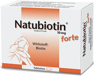 Natubiotin Biotin 10 mg forte Tabletten 20 Stück von Rodisma-Med Pharma GmbH – Bild 1 von 1
