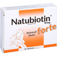 Produktbild von Natubiotin Biotin 10 mg forte Tabletten 50 Stück von Rodisma-Med Pharma GmbH