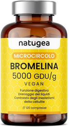 Natugea Bromelain hochdosiert Tabletten vegan glutenfrei 120 Stück – Bild 1 von 3