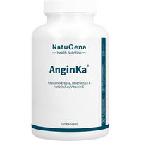 Produktbild von NatuGena Anginka Kapuzinerkresse mit Vitamin C Kräuter-Komplex Kapseln vegan 240 Stück