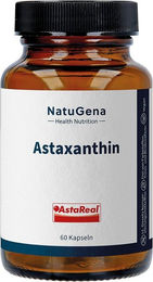 NatuGena Astaxanthin Kapseln vegan ohne Zusatzstoffe glutenfrei und laktosefrei 60 Stück – Bild 1 von 1