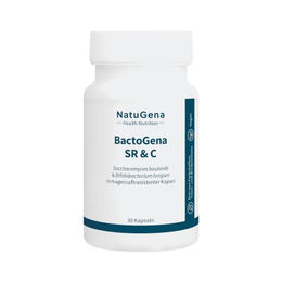 NatuGena BactoGena SR&C mit 6 Bakterienkulturen und Akazienfaser, 30 Kapseln – Bild 1 von 4