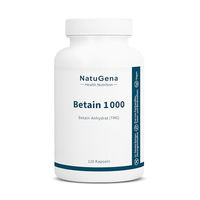 Produktbild von NatuGena Betain 1000 mg Betain Anhydrat Trimethylglycin Kapseln 120 Stück