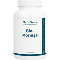 Produktbild von NatuGena Bio Moringa Kapseln vegan und vegetarisch 120 Stück
