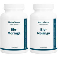 Produktbild von NatuGena Bio Moringa Kapseln vegan und vegetarisch