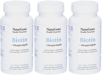 NatuGena Biotin + Phospholipide Kapseln vegan – Bild 1 von 1