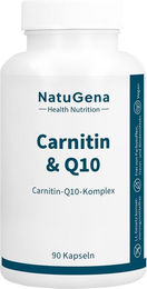 NatuGena Carnitin & Q10 mit L-Carnitin und Ubiquinon Kapseln – Bild 1 von 1