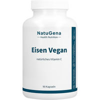 Produktbild von NatuGena Eisen Vegan Kapseln für Erwachsene