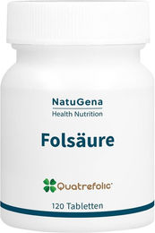 NatuGena Folsäure Tabletten 120 Stück – Bild 1 von 1