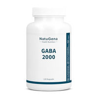 Produktbild von NatuGena GABA 2000 Kapseln mit 2000 mg Gamma-Aminobuttersäure ohne Zusatzstoffe 120 Kapseln