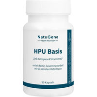 Produktbild von NatuGena HPU Basis Kapseln mit Zink-Komplex und Vitamin B6 vegan