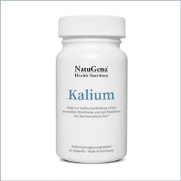 NatuGena Kaliumcitrat Elektrolyte und Zellmineralien 90 Kapseln – Bild 1 von 1