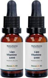 NatuGena Lipo Vitamine Forte 5000 Tropfen vegan für Sportler – Bild 1 von 1