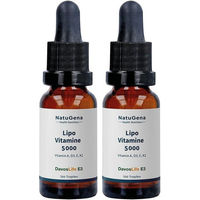 Produktbild von NatuGena Lipo Vitamine Forte 5000 Tropfen vegan für Sportler