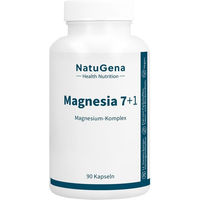 Produktbild von NatuGena Magnesia 7+1 Magnesium-Komplex vegan Kapseln 90 Stück